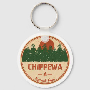 Chippewa-Nationalwald Schlüsselanhänger