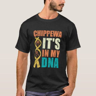 Chippewa Native American, Great Lakes Stamm Indige T-Shirt