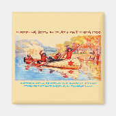 ‚Chippewa/Ojibwe Boys-Circa 1700‘ Magnet (Vorne)