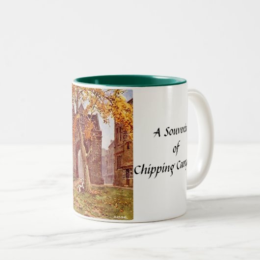 Chipping Campden Souvenir Tasse (VorderseiteRechts)