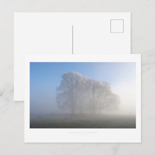 Chipping Campen Postkarte (Vorne/Hinten)