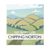 Chipping Norton Oxfordshire Notizblock (Vorderseite)