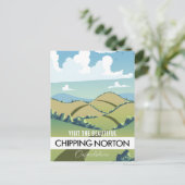 Chipping Norton Oxfordshire Postkarte (Stehend Vorderseite)