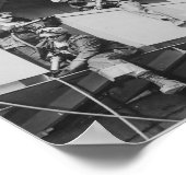 Chipping Slag Off a Ship Poster (Ecke)