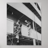 Chipping Slag Off a Ship Poster (Vorne)