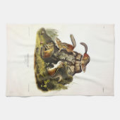 Chipping Squirrel ( Eastern Chipmunk ) von Audubon Geschirrtuch (Horizontal)