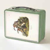 Chipping Squirrel ( Eastern Chipmunk ) von Audubon Metall Brotdose (Rückseite)