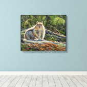 "Chippy" Leinwanddruck (Insitu (Holzboden))