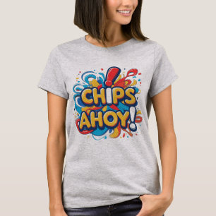 Chips Ahoy! T - Shirt - Sweet & Playful Style