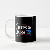 Chips And Queso 2028 Funny Presidential Election 2 Kaffeetasse (Links)