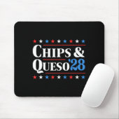 Chips And Queso 2028 Funny Presidential Election 2 Mousepad (Mit Mouse)