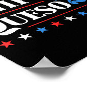 Chips And Queso 2028 Funny Presidential Election 2 Poster (Ecke)