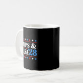 Chips And Salsa 2028 Funny Presidential Election 2 Kaffeetasse (Vorderseite Links)