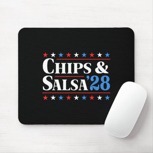 Chips And Salsa 2028 Funny Presidential Election 2 Mousepad (Mit Mouse)