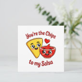Chips and Salsa card (Stehend Vorderseite)