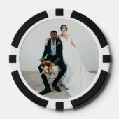 Chips aus schwarzem Poker, Verheiratet in Vegas (Vorderseite)