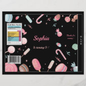 Chips Beutel Candyland Wrapper Gastgeschenk Bag Flyer (Vorne)