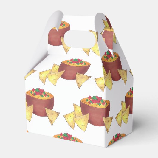 Chips Chili Con Queso Blanco Nachos Käsedip Geschenkschachtel (Vorderseite)