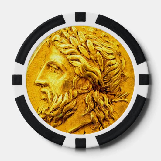 Chips für antike Poker (Vorderseite)
