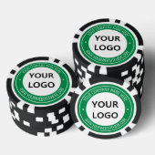 Chips für benutzerdefinierte Logos und Text-Busine (Stapel)
