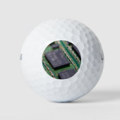 Chips für Computerspeicher Golfball (Vorderseite)