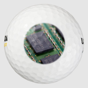 Chips für Computerspeicher Golfball