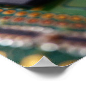 Chips für Computerspeicher Poster (Ecke)