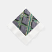 Chips für Computerspeicher Serviette (Ecke)