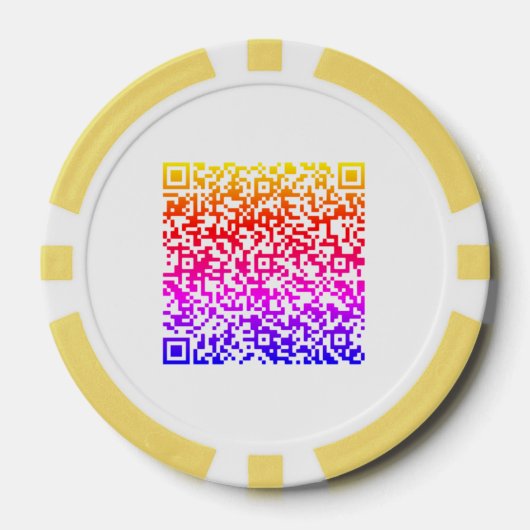Chips für den QR-Poker-Scan - Farben auswählen (Vorderseite)
