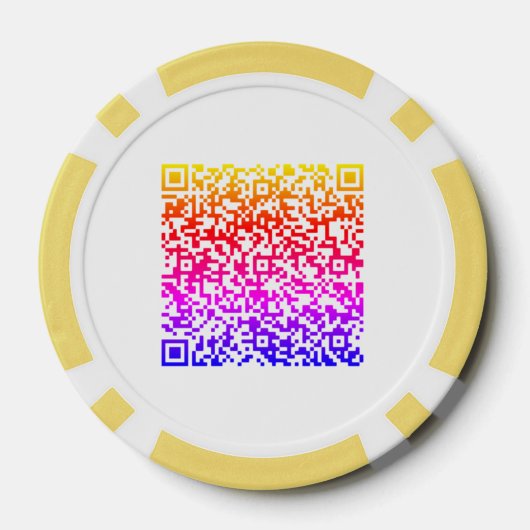 Chips für den QR-Poker-Scan - Farben auswählen (Rückseite)