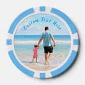 Chips für Ihren Foto Poker mit benutzerdefiniertem (Vorderseite)