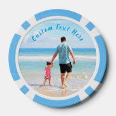 Chips für Ihren Foto Poker mit benutzerdefiniertem (Rückseite)