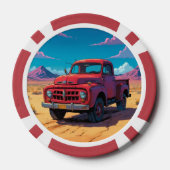 Chips für klassischen amerikanischen Lieferwagen P (Rückseite)