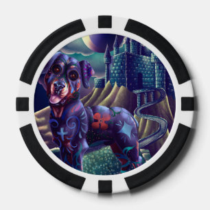 Chips für kundenspezifische Poker