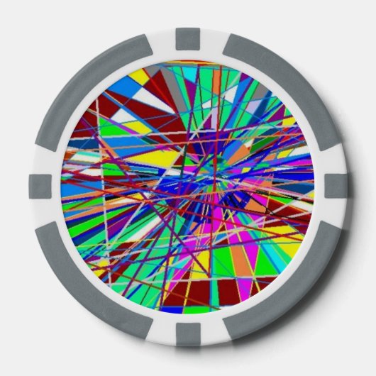 Chips für kundenspezifische Poker (Vorderseite)