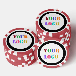 Chips für personalisierte kundenspezifische Poker
