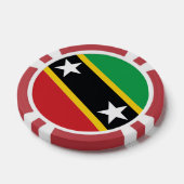 Chips für St. Kitts und Nevis National Flag Poker (Einzeln)