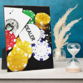 Chips Gambling Casino Gewinnen Spiel Luck Risiko W Fotoplatte (Seite)