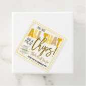 Chips-Geschenkkarte Geschenkanhänger (Beispiel)