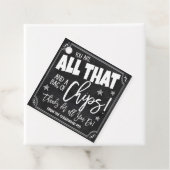 Chips-Geschenkkarte Geschenkanhänger (Beispiel)