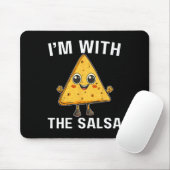 Chips Ich bin mit Salsa Halloween Kostüme Cinco de Mousepad (Mit Mouse)
