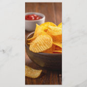 Chips Menükarte (Rückseite)