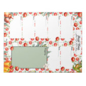 Chips 'N Salsa 7 Day Blank Meal Planner Notizblock (Vorderseite)