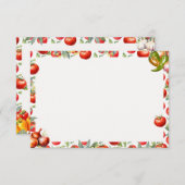 Chips 'N Salsa Blank Recicard Begleitkarte (Vorne/Hinten)