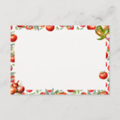 Chips 'N Salsa Blank Recicard Begleitkarte (Vorderseite)