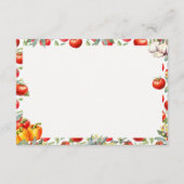 Chips 'N Salsa Blank Recicard Begleitkarte (Rückseite)