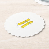 Chips, Pommes frites Thema Untersetzer (angewinkelt)