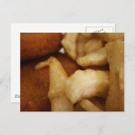 Chips Postkarte (Vorne/Hinten)