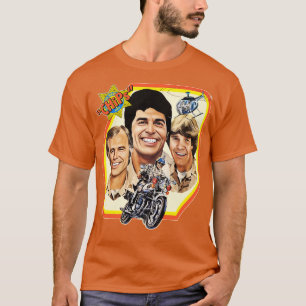 Chips Retro 70er Crime Drama TV Show T-Shirt