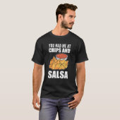 Chips & Salsa Feinschmecker T-Shirt (Vorne ganz)